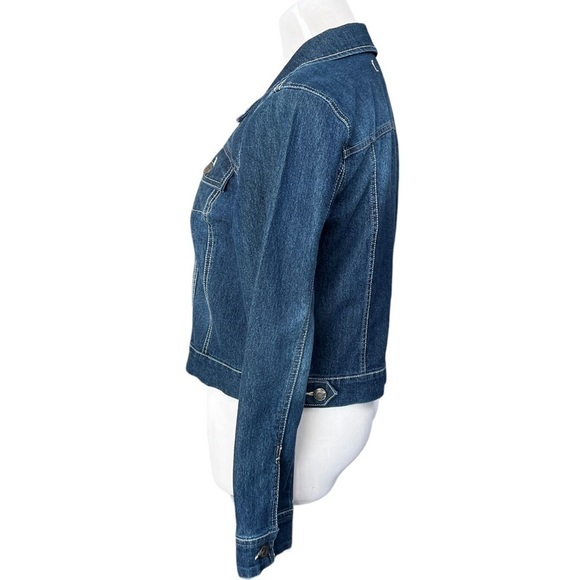Nine West Vintage America Collection Blue Denim Jacket Size Small - Picture 3 of 15